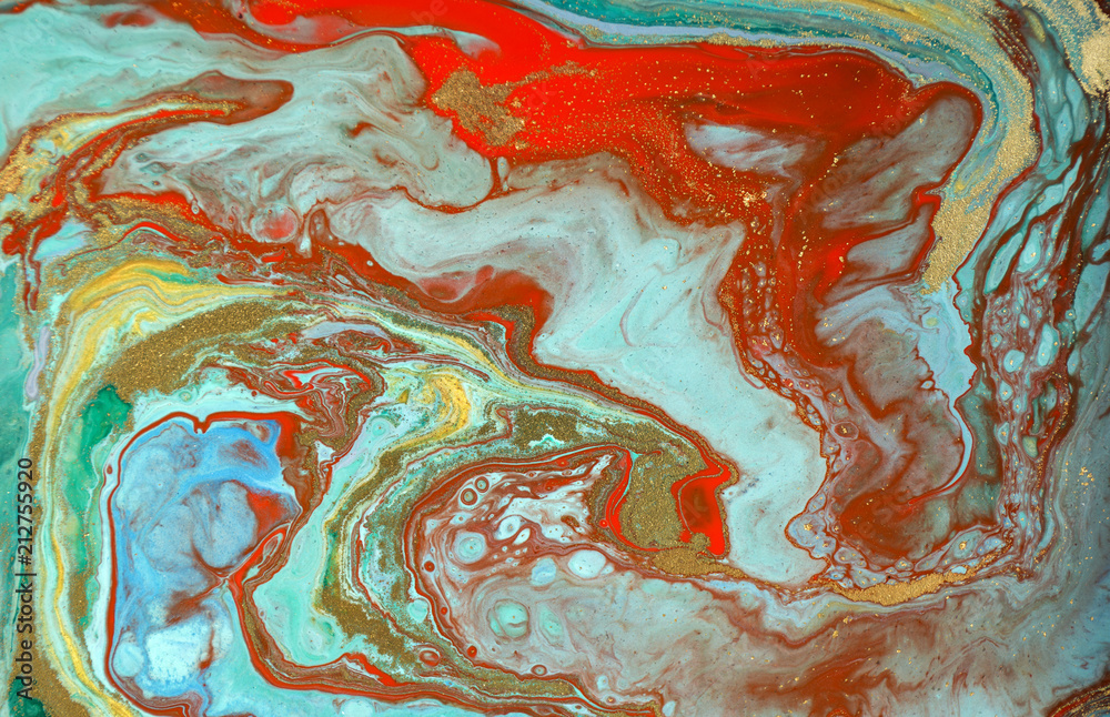 Marble abstract acrylic background. Marbling artwork texture. Agate ripple pattern. Gold powder. Marble abstract acrylic background. Marbling artwork texture. Agate ripple pattern. Gold powder.