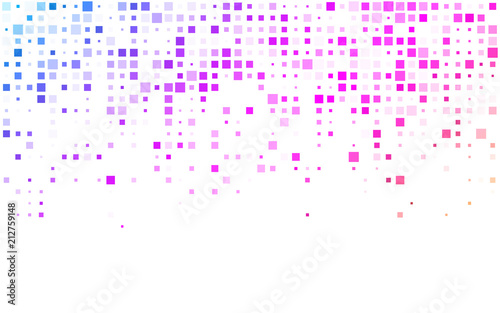 White background with colorful geometric pattern.