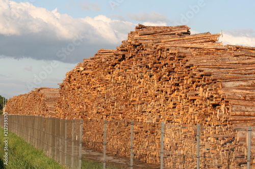 Holzlager