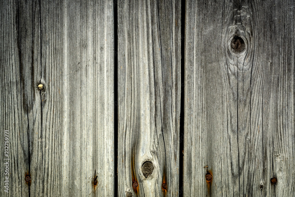 Fototapeta premium Weathered wood wall texture. Architectural background.