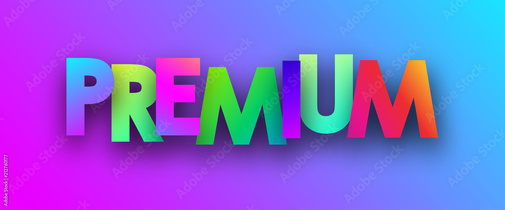 Obraz premium Colorful spectrum premium background.