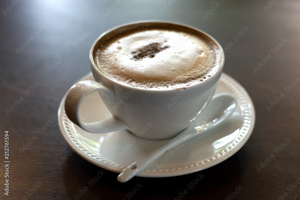 Fototapeta premium cappuccino coffee
