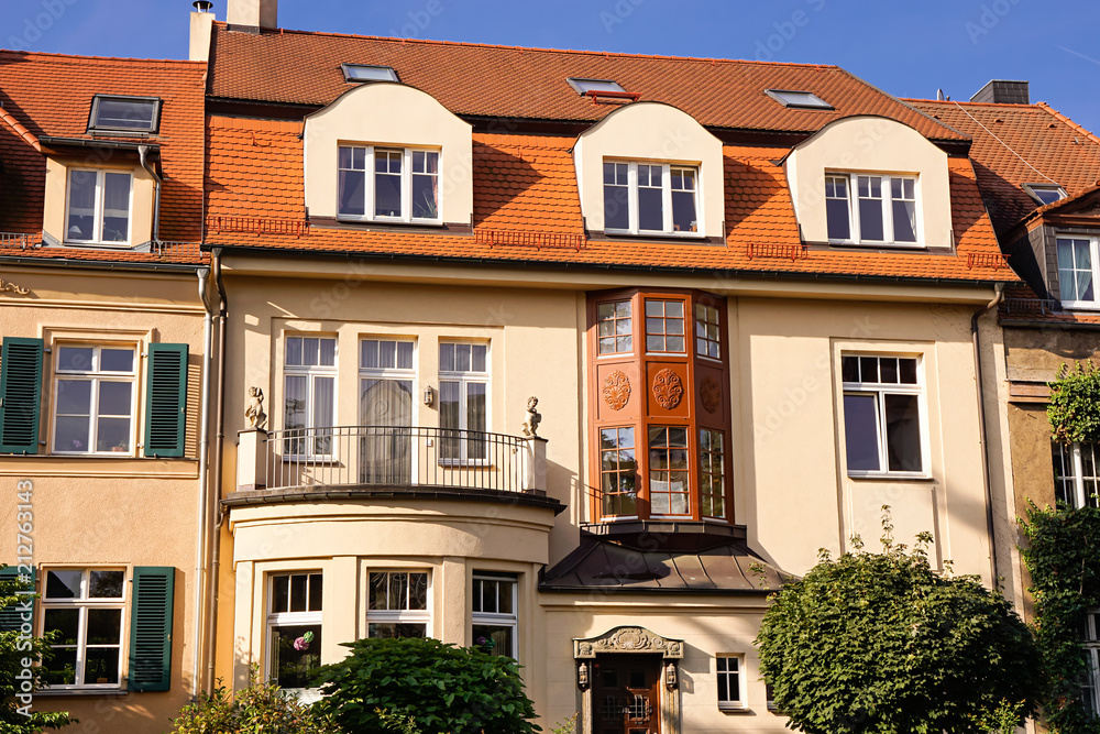 Naklejka premium Stadtvilla