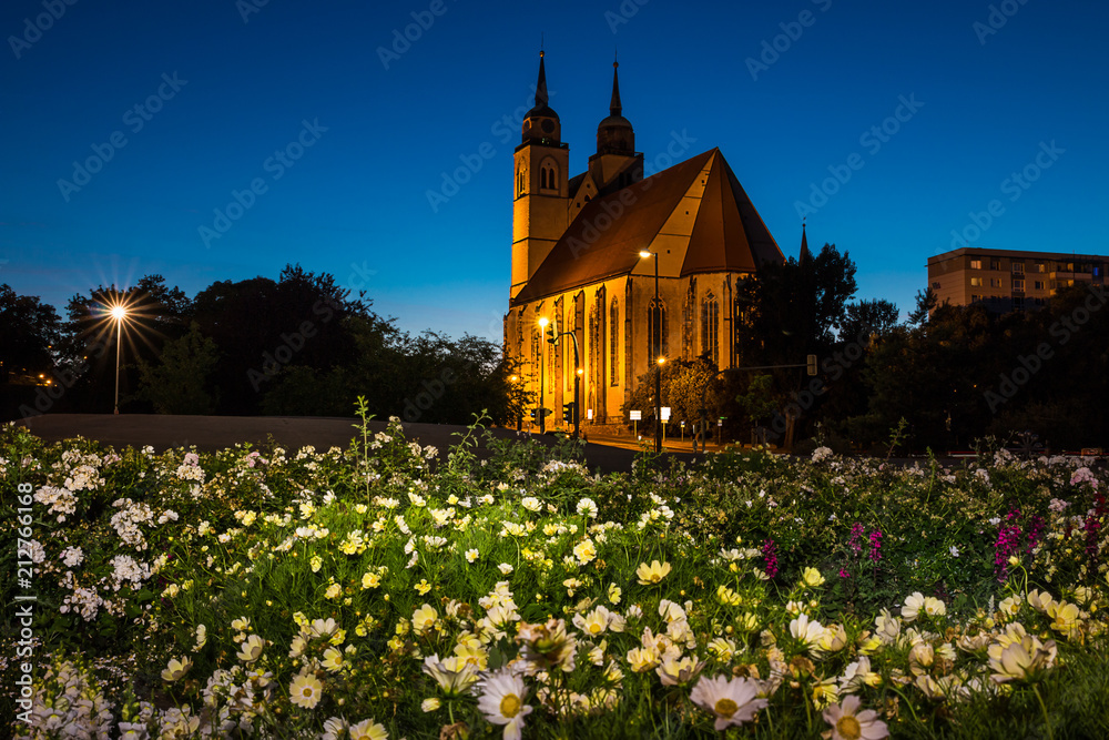 Johanniskirche zur blauen Stunde