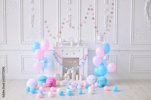 Party decorations. Birthday decorations. one year birthday decorations. Decorations for holiday party.