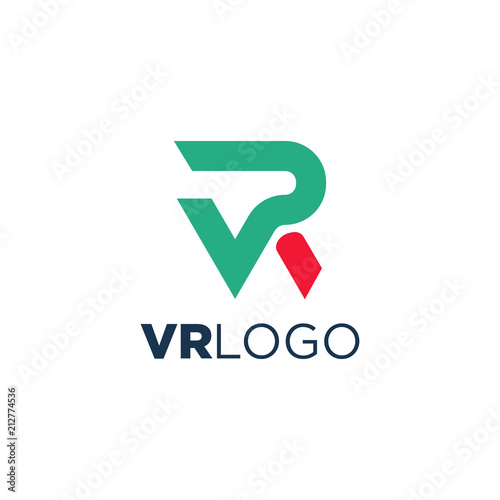 vr initial logo inspiration