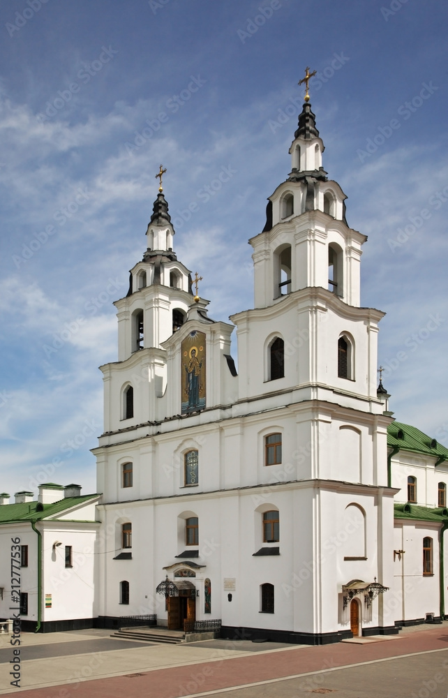 Holy Spirit Cathedral in Minsk. Belarus