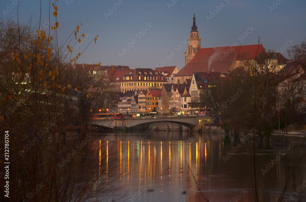Obraz premium Tübingen am Morgen