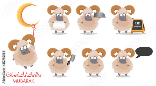 Muslim traditional holiday Eid al-Adha