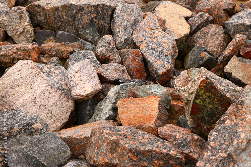 granite stones, texture, background