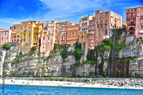 The city of Tropea, Calabria, Italy photo