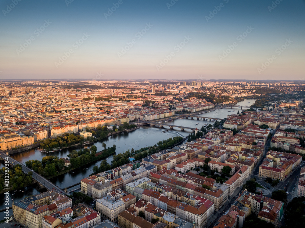 Prague aerial