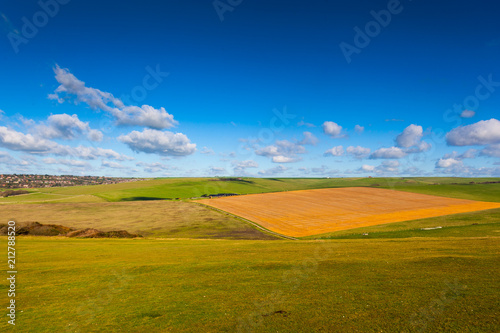 Seven sisters on the coast of Kent