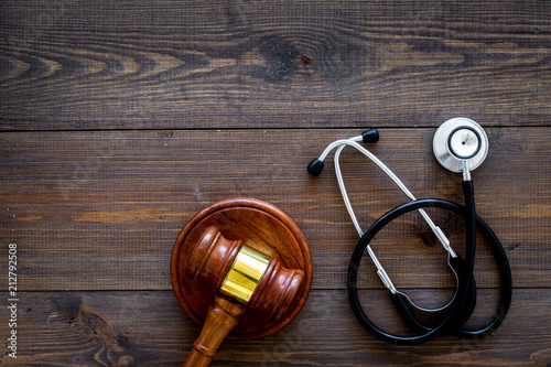 Fotografie Medical law, health law concept
