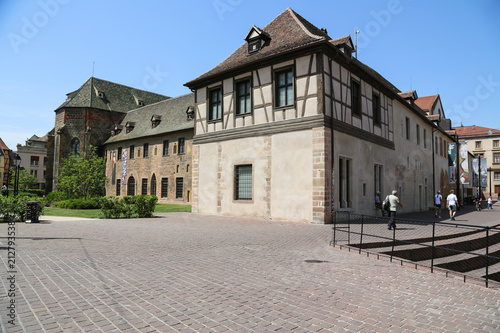 Ehemaliges Kloster und heutiges Museum Unterlinden in Colmar, Elsass