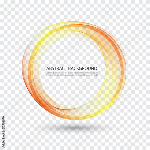 Abstract color circle