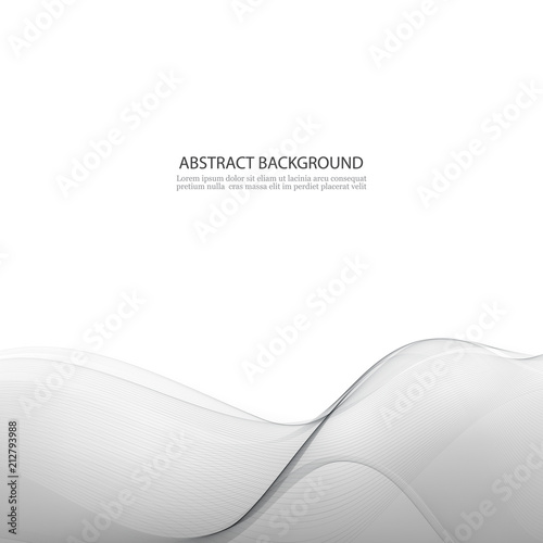 Abstract gray wave modern background futuristic cool layout.