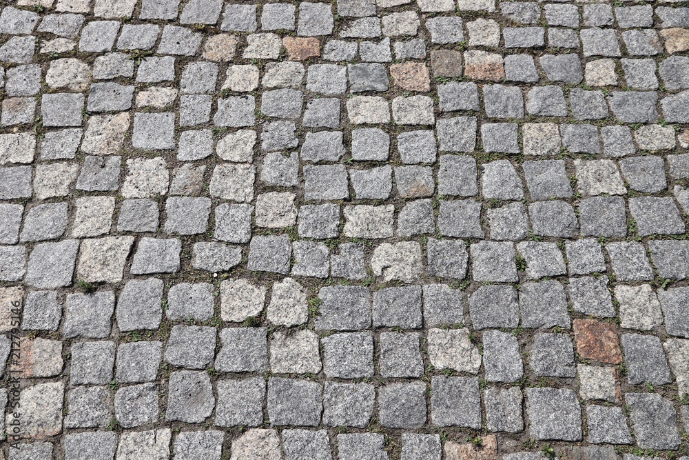 Granite cobbled street