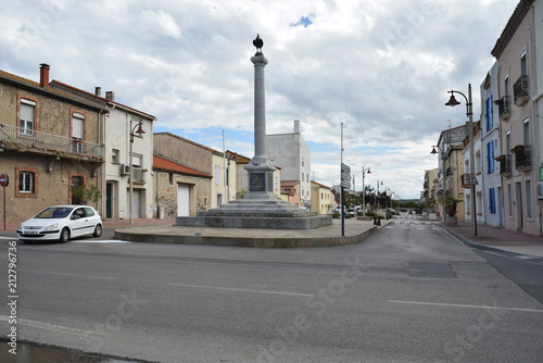 Monument aux morts de Port-la-Nouvelle, Aude, Languedoc, Occitanie.