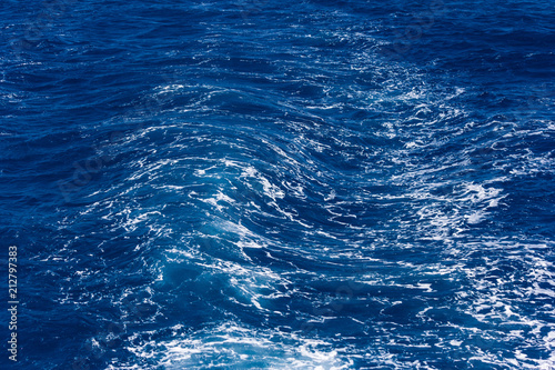 Trail from the ship in the Red Sea in Egypt