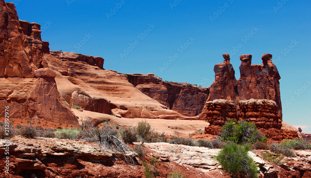 Three Wise Men - Arches National Park