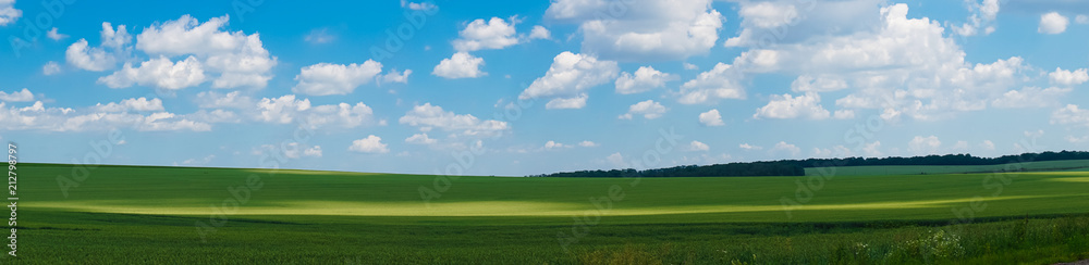 panorama beautiful view landscape field panorama beautiful view landscape field