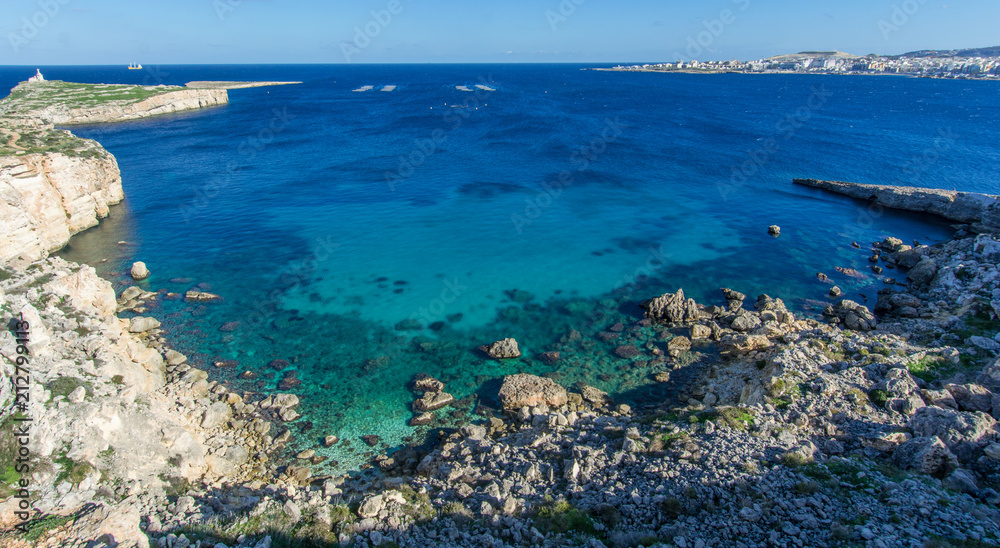 Maltese coastline