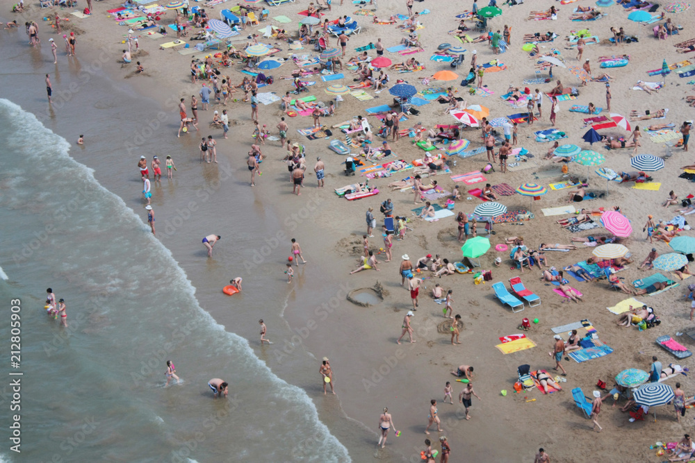 Summer at the beach, Catalonia Summer at the beach, Catalonia