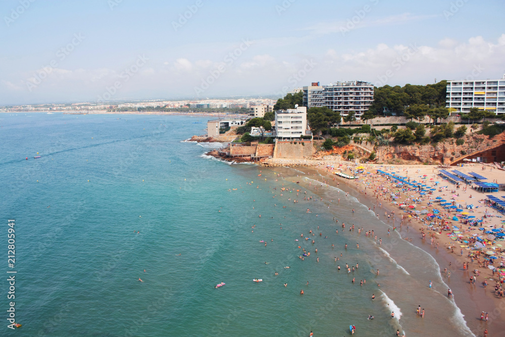 Obraz premium Beach in Salou, Catalonie