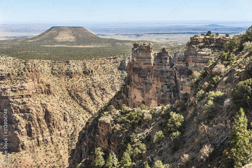 Grand Canyon National Park. Incredible landscapes found in this famous canyon found in Arizona, USA