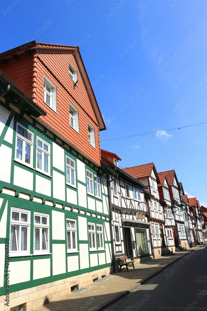 Fachwerkzeile in Bad Sooden-Allendorf Fachwerkzeile in Bad Sooden-Allendorf