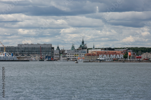 Kalmar city from the sea