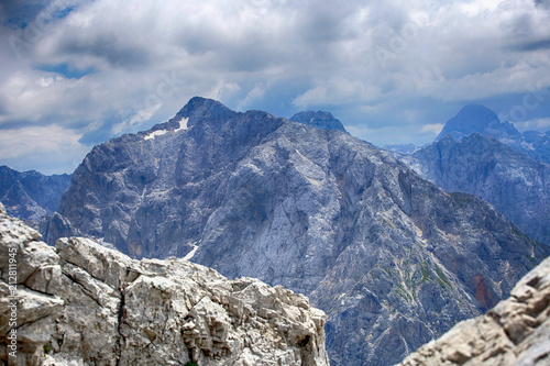 Julian Alps in Slovenia, landscape