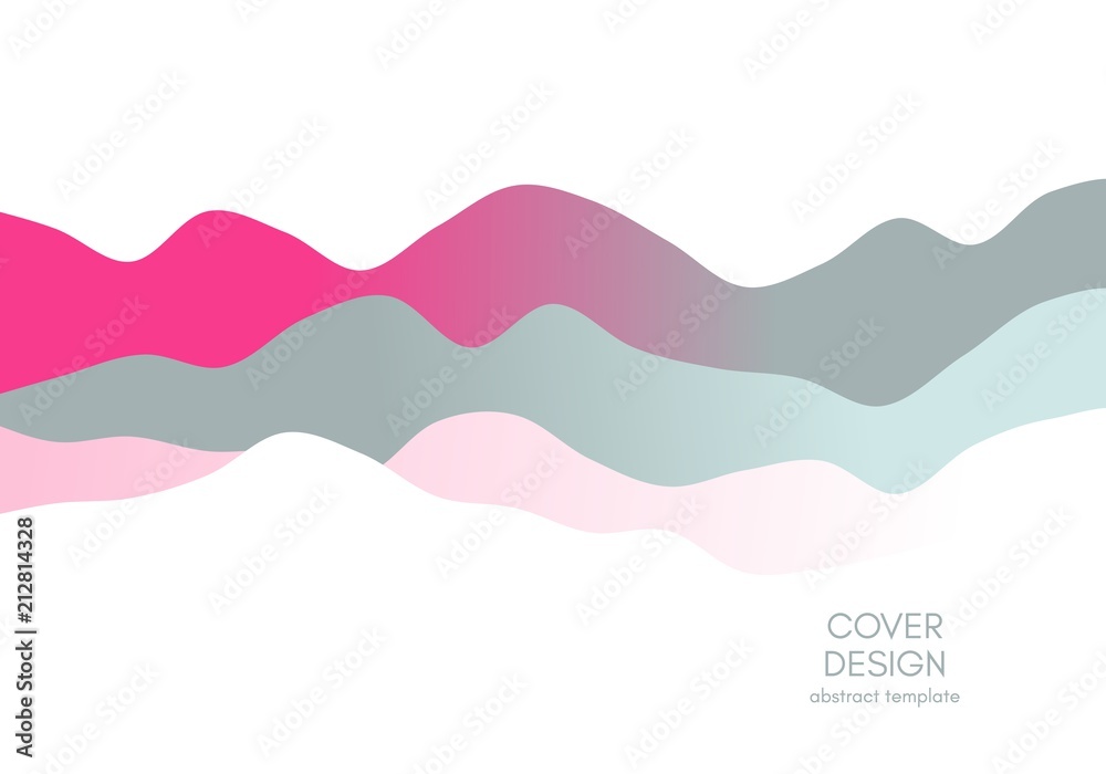 Abstract background with dynamic gradients. Technology style. 3D Vector Illustration. Abstract background with dynamic gradients. Technology style. 3D Vector Illustration.