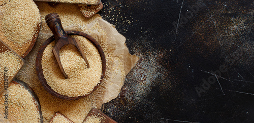 Raw Organic Amaranth grain