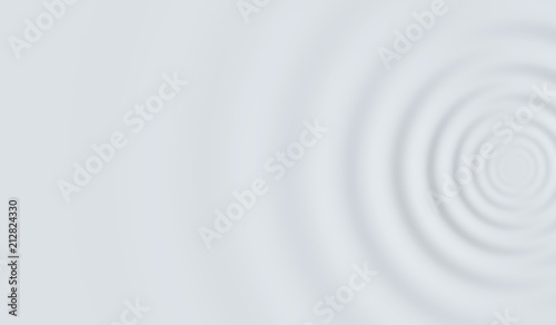 3d wave porcelain white background header