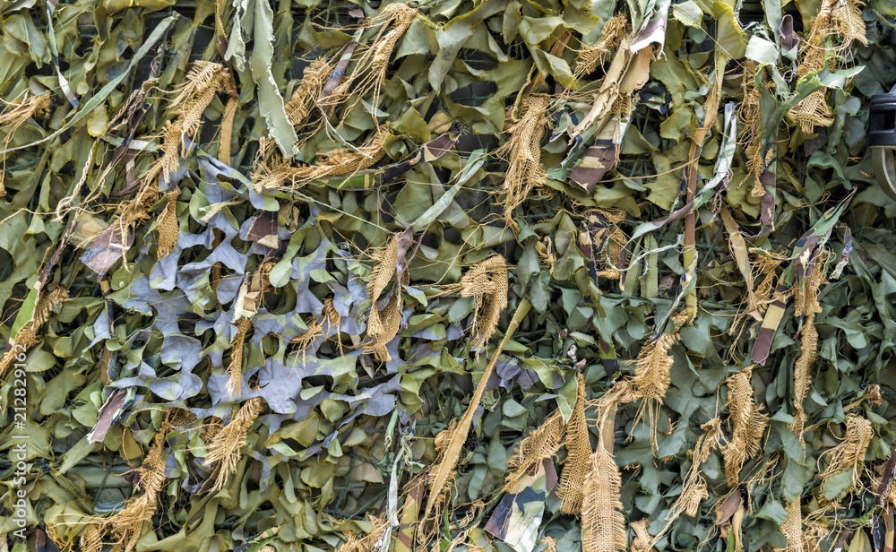 Military Camouflage Ghillie Background
