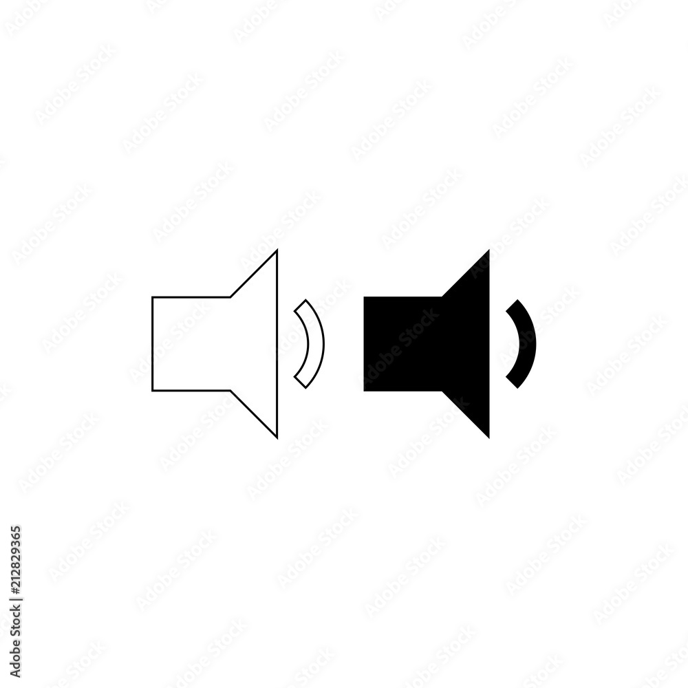 Volume vector icon Volume vector icon
