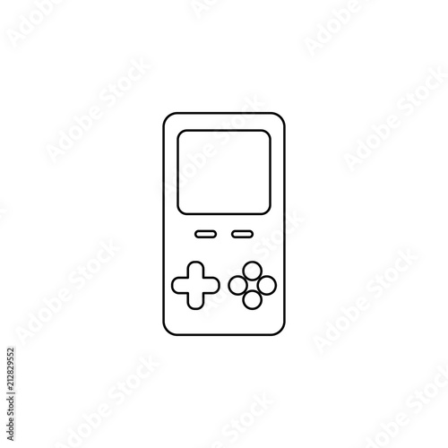 tetris icon. Element of cybersport icon for mobile concept and web apps. Thin line tetris icon can be used for web and mobile