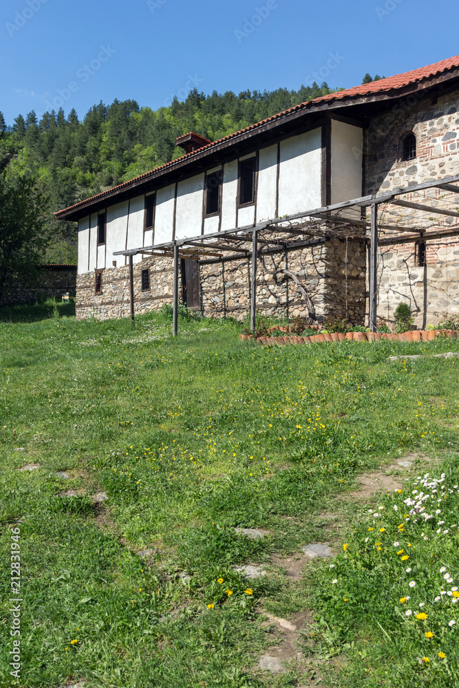 Medieval Nunnery Orlitsa St. Apostles Peter and Paul near Rila Monastery, Kyustendil Region, Bulgaria Medieval Nunnery Orlitsa St. Apostles Peter and Paul near Rila Monastery, Kyustendil Region, Bulgaria
