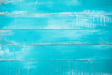 Blue wooden panel for background,The surface blue wood texture for design,top view wood paneling