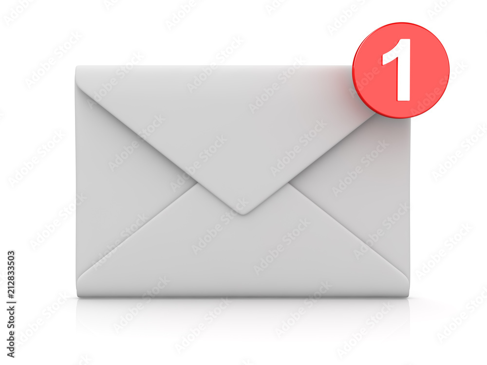 New E-mail in the Inbox New E-mail in the Inbox