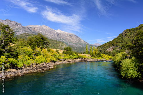 Futaleuf   river  Patagonia  Chile