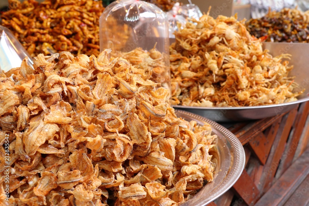 Fish crispy at street food Fish crispy at street food