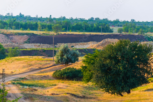 Wallpaper Mural Beautiful summer landscape of Russia country road Torontodigital.ca