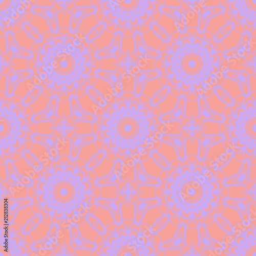 Line pattern on color background. Seamless geometric pattern. Vector illustration. For design  wallpaper  fashion  print.