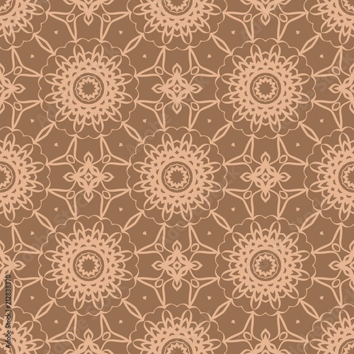 Seamless decorative geometric modern pattern. vector color illustration.