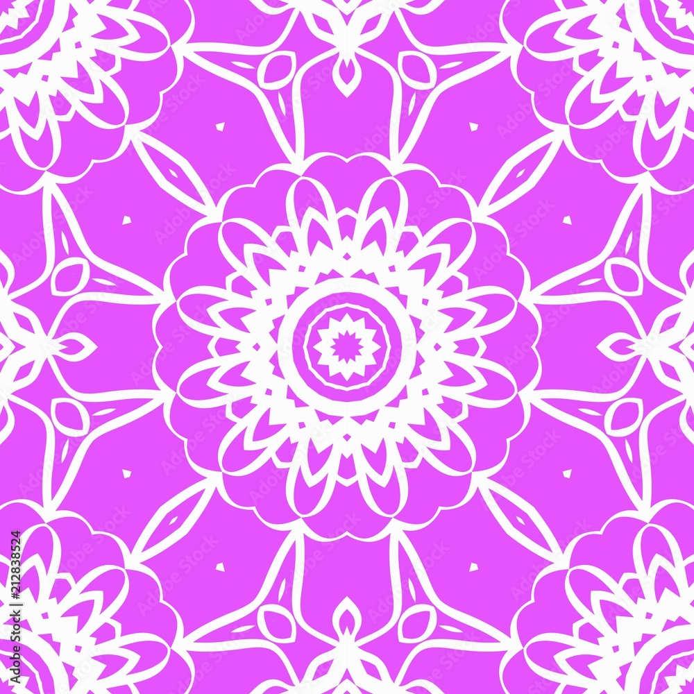 Perfect mandala. Decorative pattern in oriental style. It is vector illustration. Perfect mandala. Decorative pattern in oriental style. It is vector illustration.