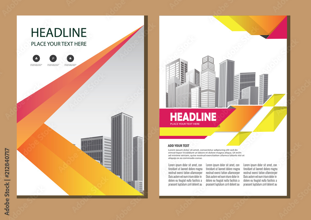 design cover book, brochure, flyer, layout, annual report creative business template 