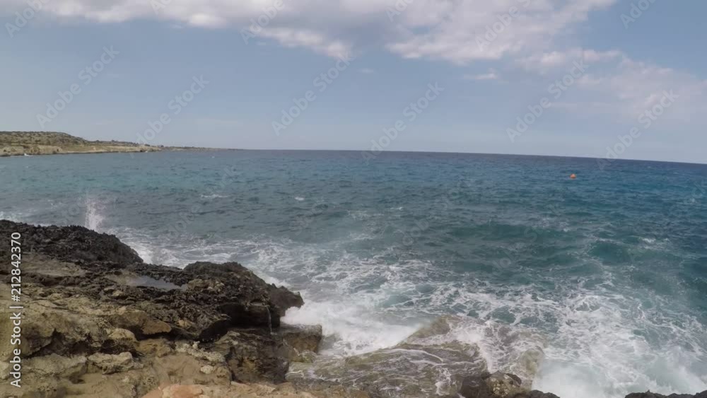 View of the mediterranean sea from Cyprus View of the mediterranean sea from Cyprus